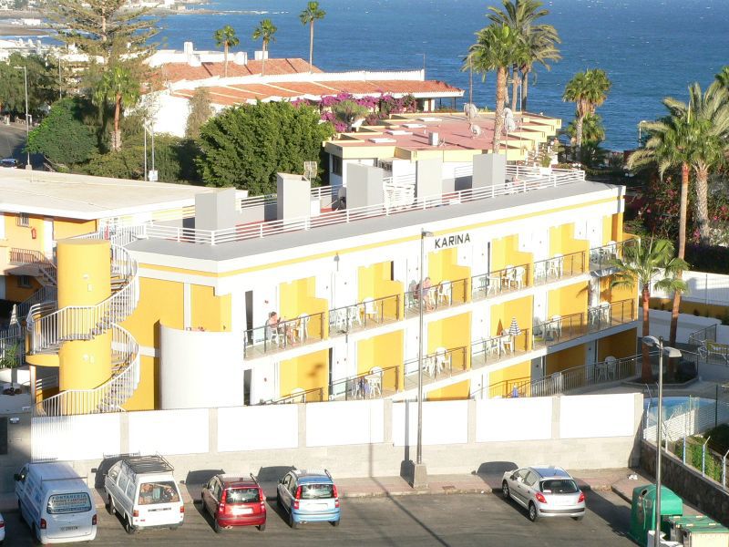 Apartamentos Karina 普拉亚戴尔雷安格莱斯 外观 照片